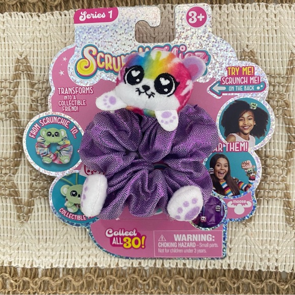 Moose Toys Other - ScrunchMiez Series 1 Girl’s Collectible Scrunchies By Moose Toys RARE #35 GLEA